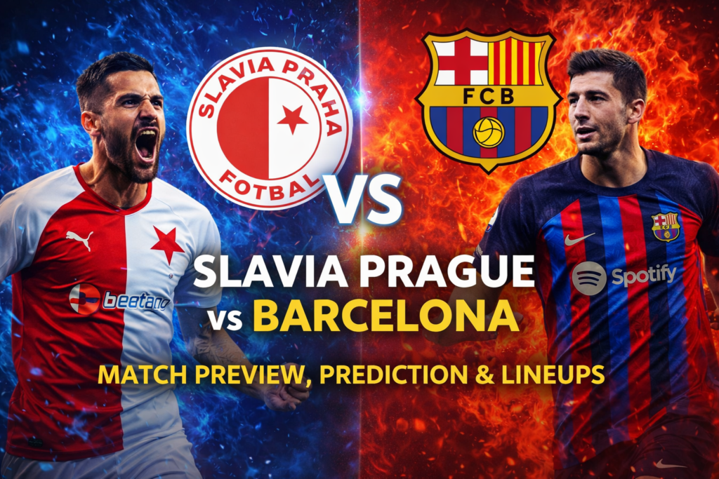 Slavia Prague vs Barcelona