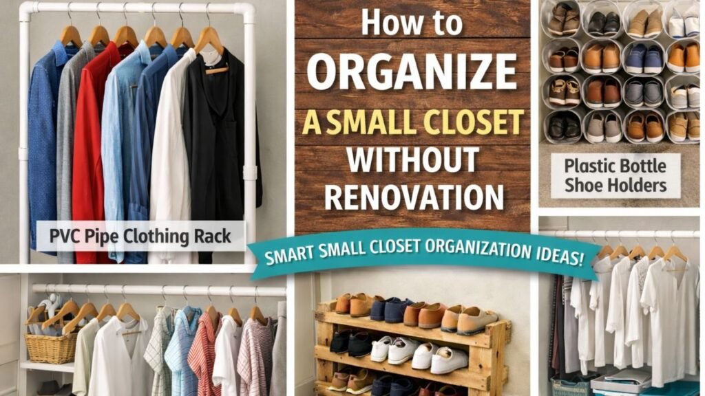 small closet organization ideas